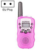 2 PCS BaoFeng BF-T3 1W Children Single Band Radio Handheld Walkie Talkie with Monitor Function, EU Plug, BF-T3 EU Plug