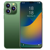 Face Identification, Android 10 MTK6737 Quad Core, Network: 4G, with 64GB TF Card, i14 Pro Max N86 4GB+32GB