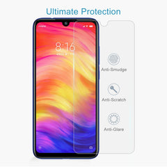 100 PCS 0.26mm 9H 2.5D Tempered Glass Film for Xiaomi Redmi Note 7