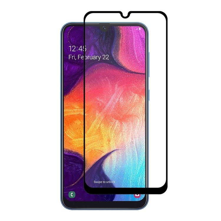 Película de vidrio templado con borde curvo ENKAY Hat-Prince de 0,26 mm, 9H, 2,5D, para Galaxy A30/A50