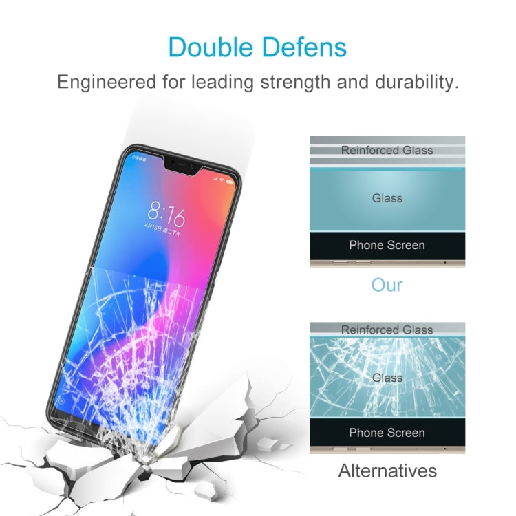 100 PCS 0.26mm 9H Surface Hardness 2.5D Curved Edge Tempered Glass Film for Xiaomi Redmi Note 6 Pro 100 PCS 0.26mm 9H Surface Hardness 2.5D Curved Edge Tempered Glass Film for Xiaomi Redmi Note 6 Pro