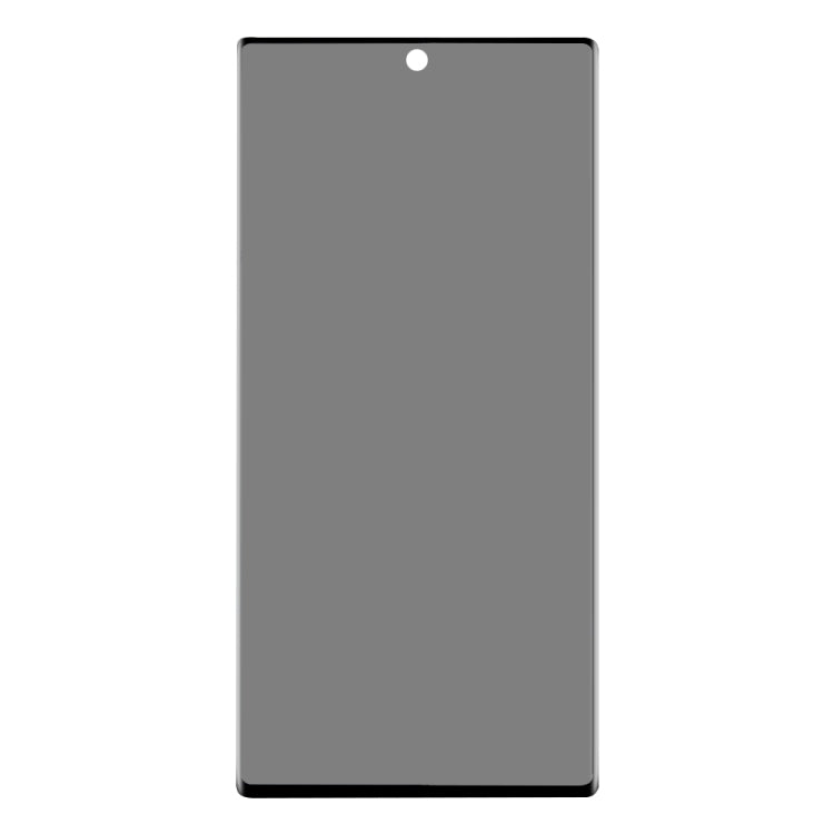 Película de vidrio templado antiespía con cobertura total UV para Galaxy Note 10, para Galaxy Note 10 (1 PC) Película de vidrio templado antiespía con cobertura total UV para Galaxy Note 10, para Galaxy Note 10 (1 PC)