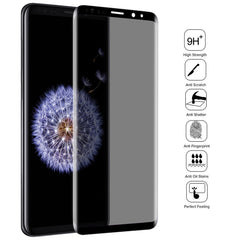 Película de vidrio templado antiespía con cobertura total UV para Galaxy S9, para Galaxy S9 (1 unidad)