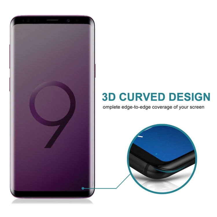 Película de vidrio templado antiespía con cobertura total UV para Galaxy S9, para Galaxy S9 (1 unidad) Película de vidrio templado antiespía con cobertura total UV para Galaxy S9, para Galaxy S9 (1 unidad)