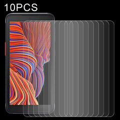 Para Samsung Galaxy Xcover 5 10 piezas 0,26 mm 9H Dureza superficial 2,5D Película de vidrio templado a prueba de explosiones que no cubre toda la pantalla, para Samsung Galaxy Xcover 5 (10 piezas)