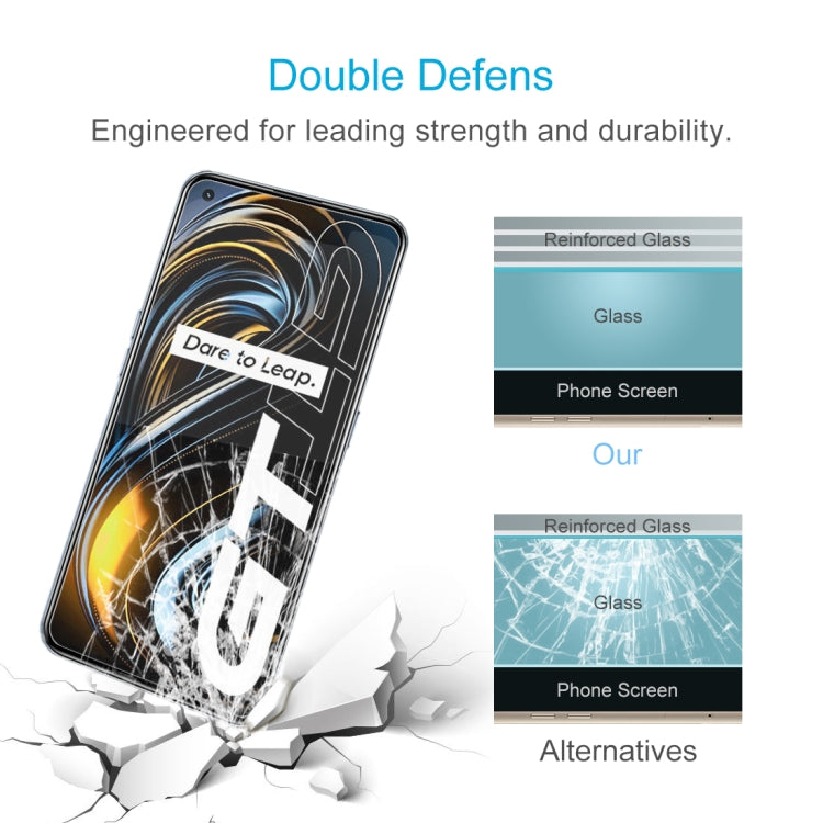 For OPPO Realme GT 5G / Realme GT Master 50 PCS 2.5D Non-Full Screen Tempered Glass Film For OPPO Realme GT 5G / Realme GT Master 50 PCS 2.5D Non-Full Screen Tempered Glass Film