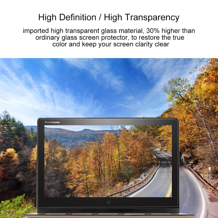 0.4mm 9H Surface Hardness Full Screen Tempered Glass Film for Lenovo YOGA 3 Pro 13.3 inch, Yoga 3 Pro 0.4mm 9H Surface Hardness Full Screen Tempered Glass Film for Lenovo YOGA 3 Pro 13.3 inch, Yoga 3 Pro