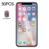 Película de vidrio templado mate esmerilado para iPhone X/XS/iPhone 11 Pro, 50 unidades, sin paquete minorista, para iPhone X/XS/iPhone 11 Pro (50 unidades)