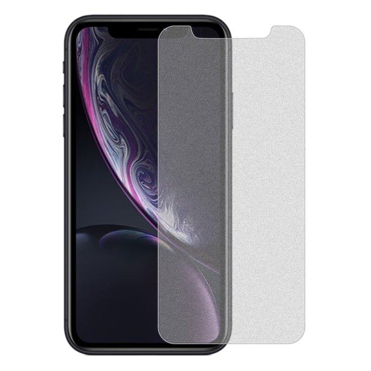 For iPhone XR / iPhone 11 50pcs Matte Frosted Tempered Glass Film, No Retail Package For iPhone XR / iPhone 11 50pcs Matte Frosted Tempered Glass Film, No Retail Package