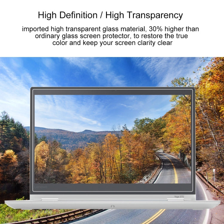 0.4mm 9H Surface Hardness Full Screen Tempered Glass Film for Lenovo ThinkPad Yoga 370 13.3 inch, Yoga 370 0.4mm 9H Surface Hardness Full Screen Tempered Glass Film for Lenovo ThinkPad Yoga 370 13.3 inch, Yoga 370