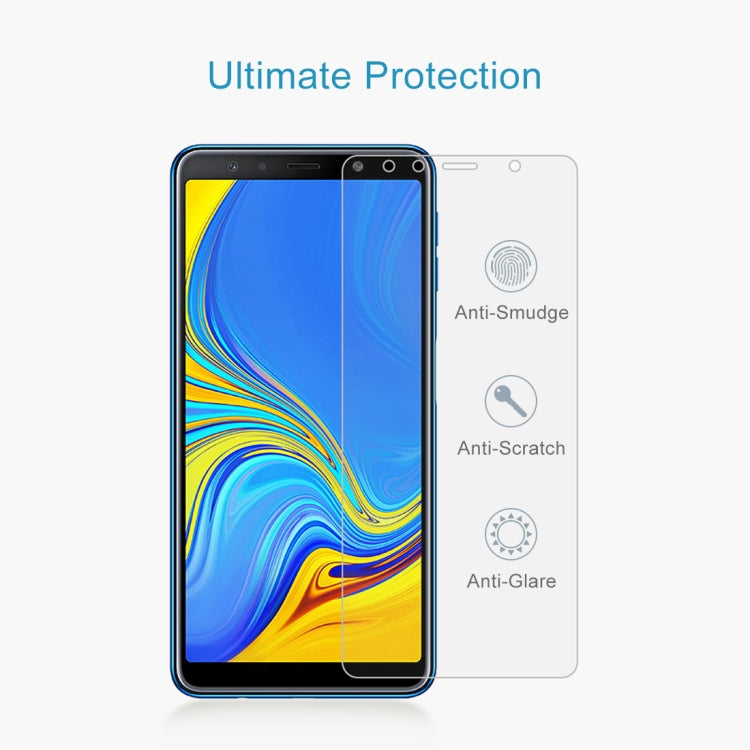 50 PCS 0.26mm 9H 2.5D Tempered Glass Film for Galaxy A7 (2018), No Retail Package, For Galaxy A7 (2018) 50 PCS 0.26mm 9H 2.5D Tempered Glass Film for Galaxy A7 (2018), No Retail Package, For Galaxy A7 (2018)