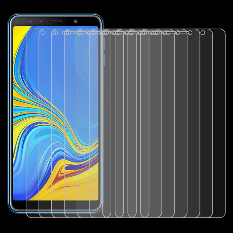 50 PCS 0.26mm 9H 2.5D Tempered Glass Film for Galaxy A7 (2018), No Retail Package, For Galaxy A7 (2018) 50 PCS 0.26mm 9H 2.5D Tempered Glass Film for Galaxy A7 (2018), No Retail Package, For Galaxy A7 (2018)