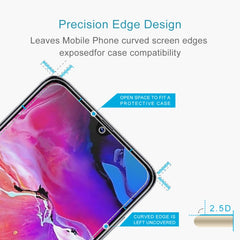 Película de vidrio templado 9H 2.5D de 0,26 mm para Galaxy A70, sin paquete minorista, para Galaxy A70, 50 unidades