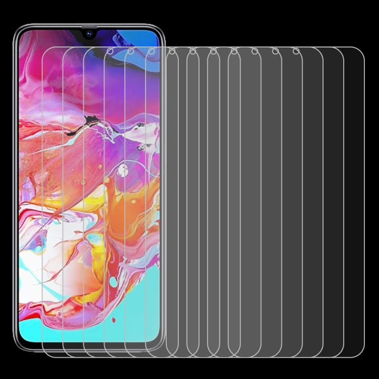 Película de vidrio templado 9H 2.5D de 0,26 mm para Galaxy A70, sin paquete minorista, para Galaxy A70, 50 unidades Película de vidrio templado 9H 2.5D de 0,26 mm para Galaxy A70, sin paquete minorista, para Galaxy A70, 50 unidades