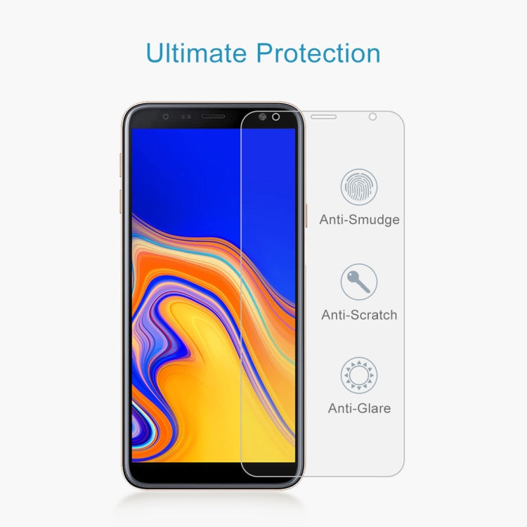 50 PCS 0.26mm 9H 2.5D Tempered Glass Film for Galaxy J4+, No Retail Package, For Galaxy J4+ 50 PCS 0.26mm 9H 2.5D Tempered Glass Film for Galaxy J4+, No Retail Package, For Galaxy J4+