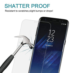 25 protectores de pantalla de vidrio templado de pantalla completa para Galaxy S8