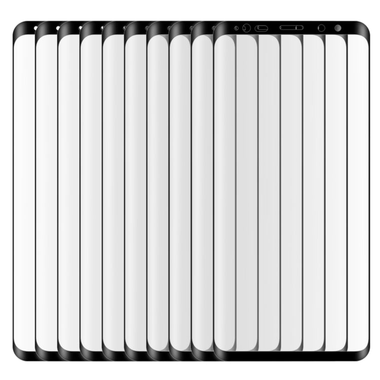 25 piezas para Galaxy Note9 0,3 mm 9H dureza de superficie 3D borde curvo película de vidrio templado de pantalla completa, para Galaxy Note9 25 piezas para Galaxy Note9 0,3 mm 9H dureza de superficie 3D borde curvo película de vidrio templado de pantalla completa, para Galaxy Note9