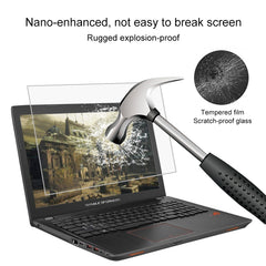 Laptop Screen HD Tempered Glass Protective Film for ASUS ROG GL553VD 15.6 inch, For ASUS ROG GL553VD 15.6 inch