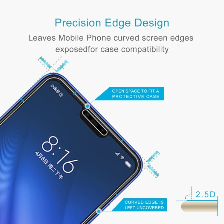 10 PCS 0.26mm 9H Surface Hardness 2.5D Tempered Glass Film for Xiaomi Mi 8 Lite 10 PCS 0.26mm 9H Surface Hardness 2.5D Tempered Glass Film for Xiaomi Mi 8 Lite