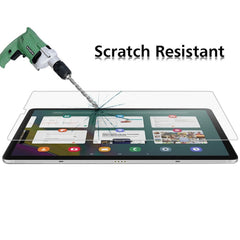 Película de vidrio templado de dureza superficial 9H de 0,4 mm para Galaxy Tab S5e / T720