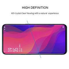 Edge Glue 3D Curved Edge Full Screen Tempered Glass Film For OPPO Find X