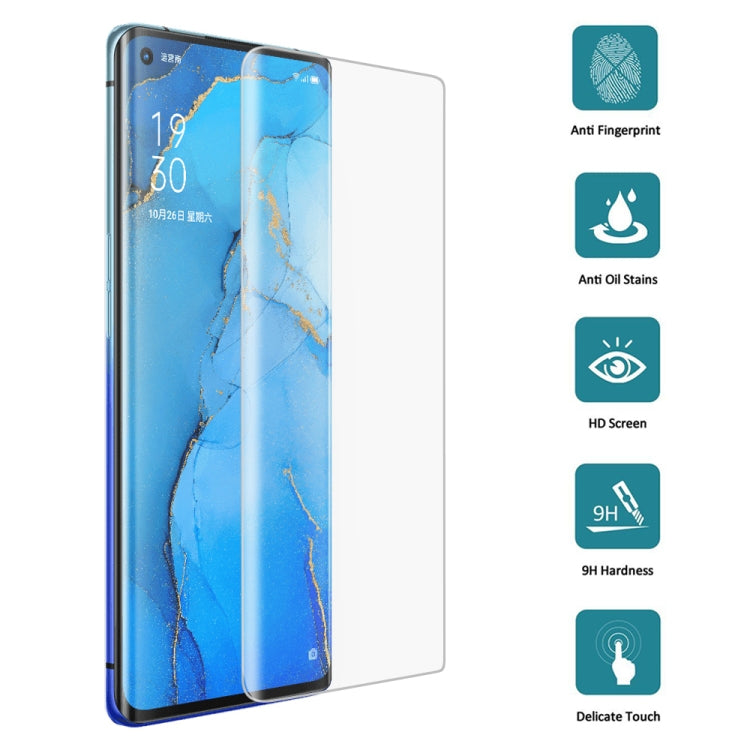 25 PCS For OPPO Reno3 Pro 9H HD 3D Curved Edge Tempered Glass Film (Transparent) 25 PCS For OPPO Reno3 Pro 9H HD 3D Curved Edge Tempered Glass Film (Transparent)