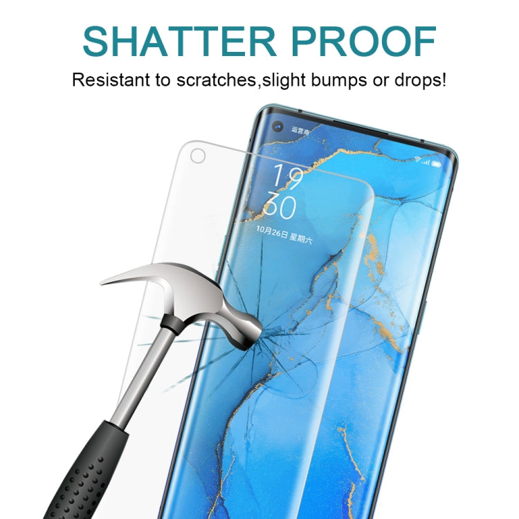 25 PCS For OPPO Reno3 Pro 9H HD 3D Curved Edge Tempered Glass Film (Transparent) 25 PCS For OPPO Reno3 Pro 9H HD 3D Curved Edge Tempered Glass Film (Transparent)