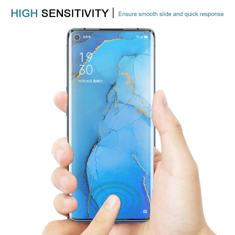 25 PCS For OPPO Reno3 Pro 9H HD 3D Curved Edge Tempered Glass Film (Transparent) 25 PCS For OPPO Reno3 Pro 9H HD 3D Curved Edge Tempered Glass Film (Transparent)