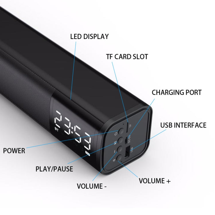 Subwoofer estéreo Bluetooth M2 para TV en barco, sistema de cine en casa, altavoz inalámbrico Bluetooth Subwoofer estéreo Bluetooth M2 para TV en barco, sistema de cine en casa, altavoz inalámbrico Bluetooth