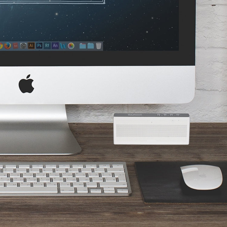 Altavoz Bluetooth multifuncional YM370 con micrófono, compatible con llamadas manos libres y tarjeta TF Altavoz Bluetooth multifuncional YM370 con micrófono, compatible con llamadas manos libres y tarjeta TF