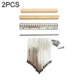 2 PCS 17 Tone Thumb Piano Keys Kalimba Pick Accessories Kit, 2 PCS 17 Tone
