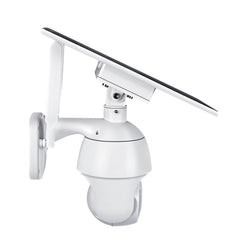 ESCAM QF480 EU Version HD 1080P IP66 Waterproof 4G Solar Panel PT IP Camera without Battery, Support Night Vision / Motion Detection / TF Card / Two Way Audio