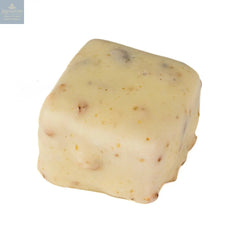 Nougatine - white chocolate square with hazelnut praline 13g approx 3kg