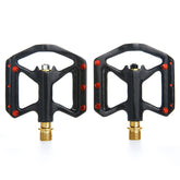 1 Pair B251C Road Bike Carbon Fiber + Titanium Axle Pedals