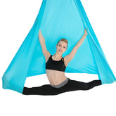 Household Handstand Elastic Stretching Rope Aerial Yoga Hammock Set