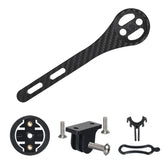 TOSEEK Full Carbon Fiber Road Bicycle Code Table Holder For Garmin Series(Gloss), For Garmin Series(Gloss)