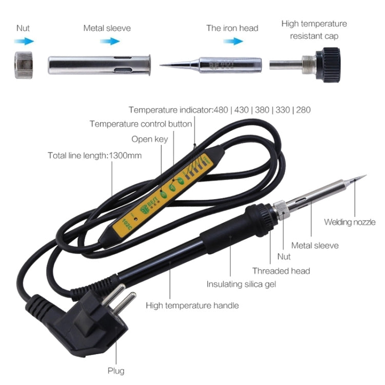 BEST Adjustable Temperature Electric Soldering Iron Welding Solder Station Heat Pencil, UK Plug, UK Plug BEST Adjustable Temperature Electric Soldering Iron Welding Solder Station Heat Pencil, UK Plug, UK Plug