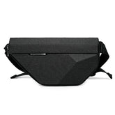 Bange BG-7502 Men Pyramid Hard Shell Waterproof Crossbody Chest Bag, Size: 35 x 18 x 5cm