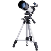 WR852-3 16x/66x70 High Definition High Times Astronomical Telescope with Tripod & Phone Fixing Clip & Moon Filter, 66x70 White + Moon Filter, 66x70 Blue + Moon Filter