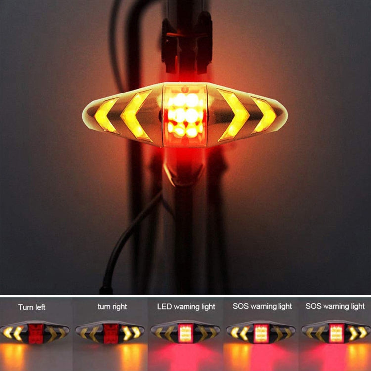 Bicycle Tail Light Intelligent Wireless Remote Control Turn Signal Warning Light Bicycle Tail Light Intelligent Wireless Remote Control Turn Signal Warning Light