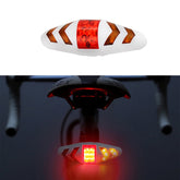 Bicycle Tail Light Intelligent Wireless Remote Control Turn Signal Warning Light