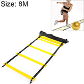 8 Meters 16 Knots Thick Section Pace Training Tough Durable Soft Ladder Football Training Wear Resistant Ladder Rope, 8 Meters 16 Knots