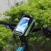 BaseCamp BC-305 Bicycle Phone Bags Mountain Road Bike Front Head Top Frame Handlebar Bag with Transparent Window & Sun Visor for 5.8 Inch 15x8cm and Below Smartphones, 5.8 inch