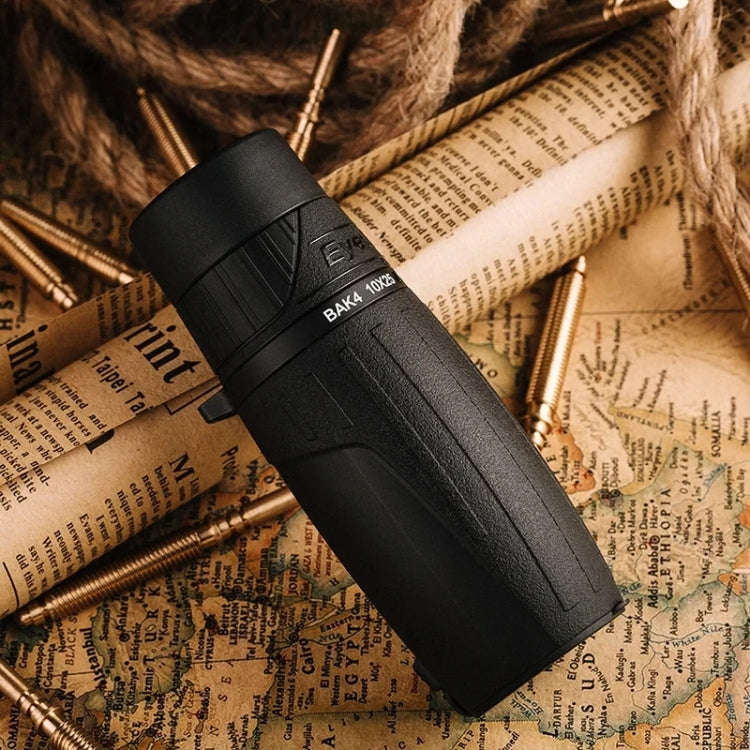 Eyeskey 10X25 Portable Monocular Binoculars Large-field Low-light Night Vision Telescope, 10X25 Eyeskey 10X25 Portable Monocular Binoculars Large-field Low-light Night Vision Telescope, 10X25