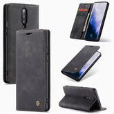 CaseMe-013 Multifunctional Retro Frosted Horizontal Flip Leather Case for OnePlus 7 Pro, with Card Slot & Holder & Zipper Wallet & Photo Frame, For OnePlus 7 Pro