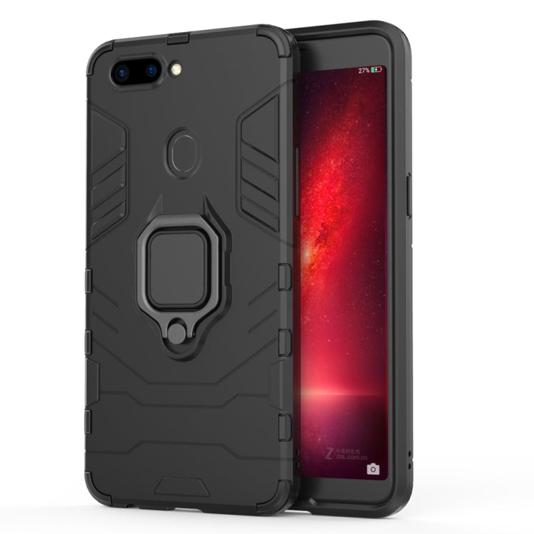 PC + TPU Shockproof Protective Case for OPPO R11s, with Magnetic Ring Holder PC + TPU Shockproof Protective Case for OPPO R11s, with Magnetic Ring Holder