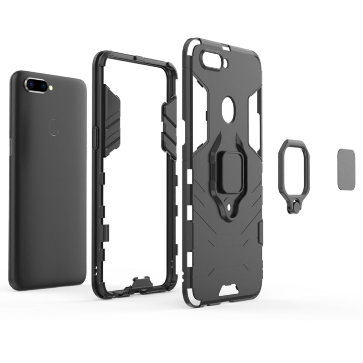 PC + TPU Shockproof Protective Case for OPPO R11s, with Magnetic Ring Holder PC + TPU Shockproof Protective Case for OPPO R11s, with Magnetic Ring Holder