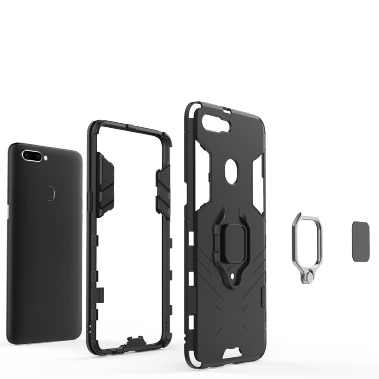 PC + TPU Shockproof Protective Case for OPPO R11s Plus, with Magnetic Ring Holder PC + TPU Shockproof Protective Case for OPPO R11s Plus, with Magnetic Ring Holder