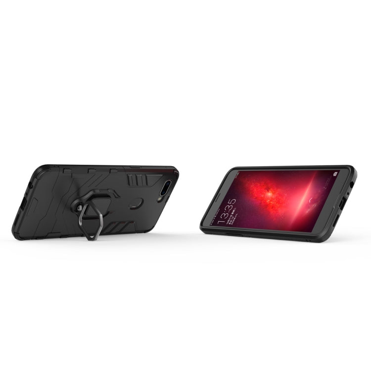 PC + TPU Shockproof Protective Case for OPPO R11s Plus, with Magnetic Ring Holder PC + TPU Shockproof Protective Case for OPPO R11s Plus, with Magnetic Ring Holder