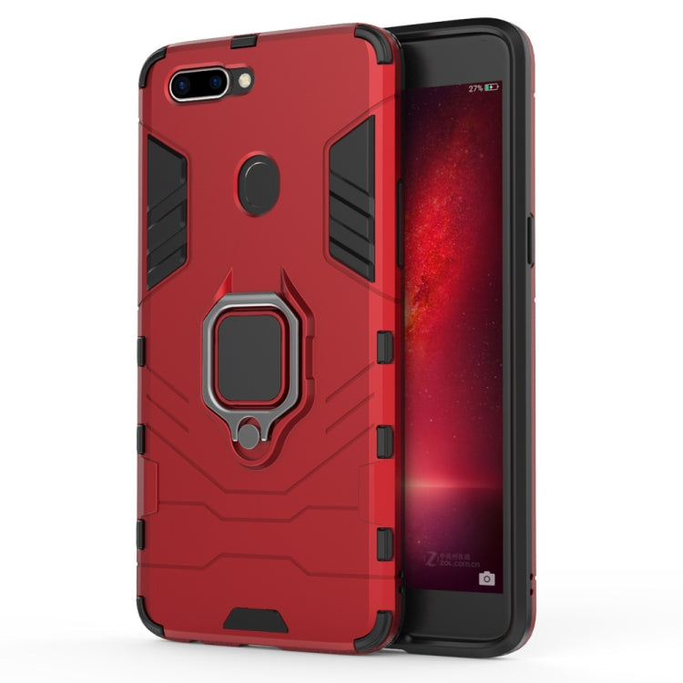 PC + TPU Shockproof Protective Case for OPPO R11s Plus, with Magnetic Ring Holder PC + TPU Shockproof Protective Case for OPPO R11s Plus, with Magnetic Ring Holder